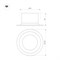 Светильник MS-DROP-BUILT-R105-14W Day4000 (WH, 85 deg, 230V) (Arlight, IP54 Металл, 5 лет) 040340 - фото 103211