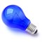 Лампа накаливания Минина LightBest LBH 60W 220V синяя 700809024 - фото 103319