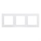 Рамка стеклянная FRM-GLARE-GS-3-WH (Arlight, -) 043799 - фото 103498