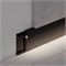 Профиль PLINTUS-H54B-2000 BLACK (Arlight, Алюминий) 046140 - фото 103770