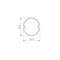 Экран ARH-ROUND-D20-DUAL-2000 OPAL BLACK (Arlight, Пластик) 039256 - фото 104288