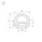 Силиконовый профиль WPH-FLEX-D20-TOP-S10-5m WHITE (Arlight, Силикон) 040272 - фото 104472