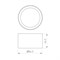 Кольцо антибликовое LGD-ANTIGLARE-RING-R85 (BK) (Arlight, Металл) 046757 - фото 104940