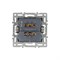 Механизм выключателя двухклавишный проходной SWT-MKP2-PL-WH (250V, 16A) (Arlight, -) 043727 - фото 104948
