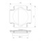 Шторки кашетирующие LGD-BARNDOORS-R85 (WH) (Arlight, Металл) 046761 - фото 105623