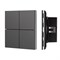 INTELLIGENT ARLIGHT Кнопочная панель KNX-304-23-IN Black (BUS, Frameless) (IARL, IP20 Металл, 2 года) 039663 - фото 105921