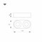 Корпус PLURIO-BASE-SURFACE-RS179x78 (WH, 1-2, 200mA) (Arlight, IP20 Металл, 3 года) 030261 - фото 106830