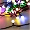 Светодиодная гирлянда ARD-BALL-CLASSIC-D13-5000-BLACK-50LED RGB (230V, 3.5W) (Ardecoled, IP65) 025567 - фото 108005
