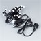 Светодиодная гирлянда ARD-BALL-CLASSIC-D13-5000-BLACK-50LED RGB (230V, 3.5W) (Ardecoled, IP65) 025567 - фото 108008