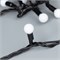 Светодиодная гирлянда ARD-BALL-CLASSIC-D13-5000-BLACK-50LED RGB (230V, 3.5W) (Ardecoled, IP65) 025567 - фото 108009