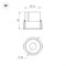 Светильник MS-ATLAS-BUILT-R58-10W Warm3000 (WH-BK, 35 deg, 230V) (Arlight, IP20 Металл, 5 лет) 035454 - фото 108217