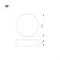 Светильник IM-RONDO-EMERGENCY-3H-R250-33W Warm3000 (BK, 120 deg, 230V) (Arlight, IP40 Металл, 2 года) 041064 - фото 108461