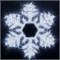 Фигура ARD-SNOWFLAKE-M10-1000x900-504LED White (230V, 31W) (Ardecoled, IP65) 034258 - фото 109414