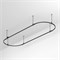 Трек ART-APRIORI-OVAL-ROD-400-3000x1000 (BK) (Arlight, IP20 Металл, 3 года) 048508 - фото 110157
