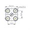 Модуль герметичный ARL-ORION-R20-12V Cool (2835, 4 LED) (Arlight, Закрытый) 026535 - фото 110265