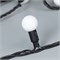 Светодиодная гирлянда ARD-BALL-PRO-D23-20000-BLACK-160LED RGB (230V, 14W) (Ardecoled, IP65) 025635 - фото 110486
