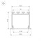 Профиль PLS-LOCK-H25-FS-3000 ANOD (Arlight, Алюминий) 023386 - фото 110702