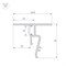 Профиль STRETCH-SHADOW-CEIL-2000 BLACK (A2-CONTOUR-PRO) (Arlight, Алюминий) 040703 - фото 110754