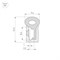 Силиконовый профиль WPH-FLEX-0817-SIDE-S8-20m WHITE (Arlight, Силикон) 041088 - фото 111242