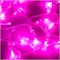 Светодиодная гирлянда ARD-STRING-CLASSIC-10000-CLEAR-100LED-STD PINK (230V, 7W) (Ardecoled, IP65) 025791 - фото 111817