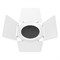 Бленда с сетчатым фильтром и посадочным кольцом LGD-NIKA-BDH-R100 (WH-BK) (Arlight, Металл) 036007 - фото 111862