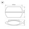 Светильник SP-WALL-VASE-S140x88-2x3W Day4000 (GR, 120 deg, 230V) (Arlight, IP54 Металл, 3 года) 032416 - фото 112197