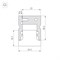 Профиль ARH-FLOOR27-H28-2000 ANOD (Arlight, Металл) 038356 - фото 112416
