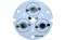 Плата D44-3E Emitter (3x LED, 724-114) (Turlens, -) 011983 - фото 113075