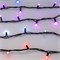 Светодиодная гирлянда ARD-STRING-PRO-10000-BLACK-100LED-MILK-LIVE RGB-DMX (24V, 10W) (Ardecoled, IP65) 031754 - фото 113300