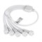 Коннектор питания ARD-CLASSIC-SYNC-RGB White (230V, 5 ports) (Ardecoled, Закрытый) 031805 - фото 113396