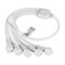 Коннектор питания ARD-CLASSIC-SYNC-RGB White (230V, 5 ports) (Ardecoled, Закрытый) 031805 - фото 113397