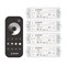 INTELLIGENT ARLIGHT Диммер SMART-SET-PWM-101-72-DIM-PD-SUF Black (5-36V, 1x8A, x4, ПДУ 13кн, 2.4G) (IARL, IP20 Пластик, 5 лет) 036201 - фото 114610
