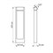 Светильник LGD-PATH-FRAME-ROTARY-H650-6W Warm3000 (BK, 111 deg, 230V) (Arlight, IP65 Металл, 3 года) 020345(1) - фото 114847