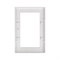 Рамка стеклянная FRM-GLARE-GS-D-WH (Arlight, -) 043789 - фото 114925