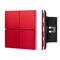 INTELLIGENT ARLIGHT Кнопочная панель KNX-304-23-IN Rose Red (BUS, Frameless) (IARL, IP20 Металл, 2 года) 039664 - фото 116449