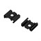 Держатель ARH-BENT-W11 BLACK (Arlight, Металл) 041080 - фото 118357