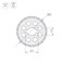 Силиконовый профиль WPH-FLEX-ROPE-D22-360deg-S8-5m WHITE (Arlight, Силикон) 048598 - фото 119120