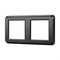 Рамка пластиковая FRM-VERSA-PL-2-BK (Arlight, -) 043778 - фото 120006