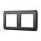 Рамка пластиковая FRM-VERSA-PL-2-BK (Arlight, -) 043778 - фото 120007