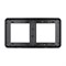 Рамка пластиковая FRM-VERSA-PL-2-BK (Arlight, -) 043778 - фото 120008