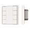 INTELLIGENT ARLIGHT Кнопочная панель KNX-301-22-8-SH-IN White (BUS, Frame) (IARL, IP20 Пластик, 3 года) 037723 - фото 120162