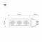 Светильник CL-KARDAN-S260x102-3x9W White (WH-BK, 38 deg) (Arlight, IP20 Металл, 3 года) 024134 - фото 120595