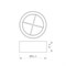 Решетка антибликовая LGD-ANTIGLARE-GRILLE-R85 (WH) (Arlight, Металл) 046756 - фото 120915