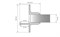 Профиль TOP-GLASS8-3D-2000 (Arlight, Алюминий) 016979 - фото 120924