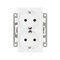 Механизм электрической розетки SCT-MEUD-PL-WH (250V, 16A) (Arlight, -) 043764 - фото 121826