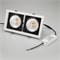 Светильник CL-KARDAN-S283x152-2x25W White6000 (WH-BK, 30 deg) (Arlight, IP20 Металл, 3 года) 028860 - фото 123623