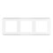 Рамка пластиковая FRM-VERSA-PL-3-WH (Arlight, -) 043782 - фото 123832
