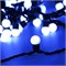 Светодиодная гирлянда ARD-BALL-CLASSIC-D17.5-10000-BLACK-100LED BLUE (230V, 7W) (Ardecoled, IP65) 025582 - фото 124523