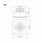Светильник CL-KARDAN-S152x152-25W White6000 (WH-BK, 30 deg) (Arlight, IP20 Металл, 3 года) 026498 - фото 124715