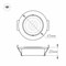 Светодиодный светильник LTM-R65WH 5W Warm White 10deg (Arlight, IP40 Металл, 3 года) 020768 - фото 125485